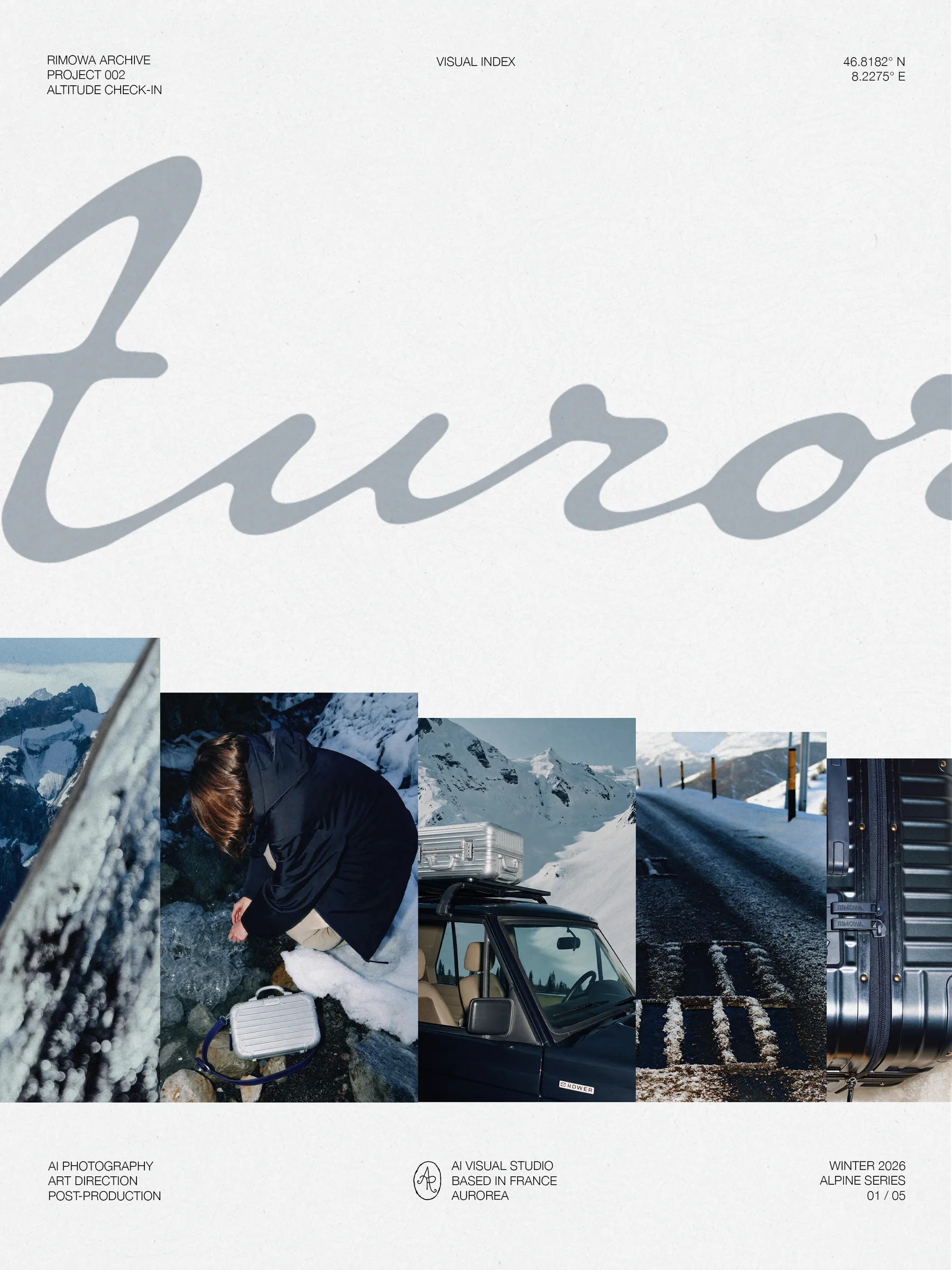Rimowa — fictional campaign concept image 01